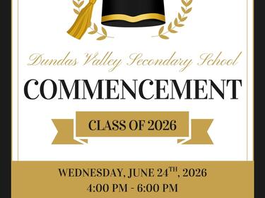 2026 Commencement Save the Date Info